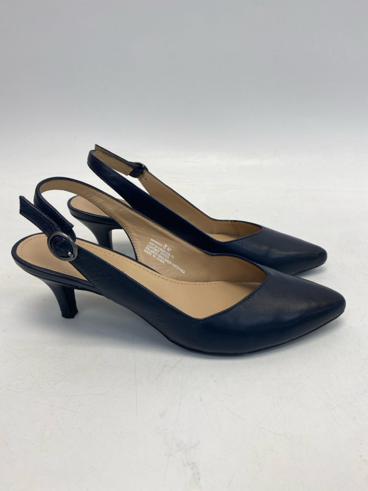 Limited US Shoe Size 8 Navy Heels