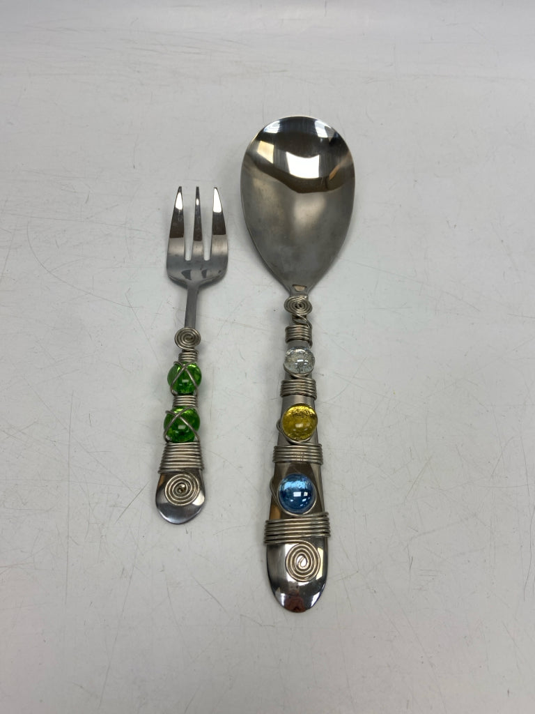 Silver Multi Color Jeweled Misc. Kitchen