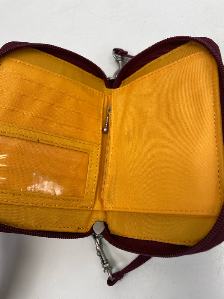Baggallini Plum Wristlet