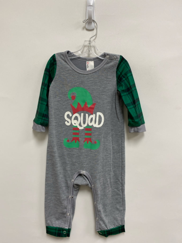 Pat Pat SIZE 9-12M Gray Green Elf Boy&