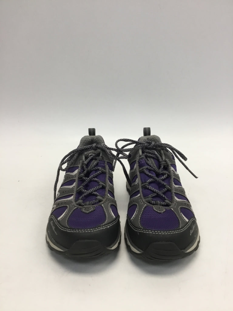 Eddie Bauer US Shoe Size 7.5 Purple Gray Lace-up Sneakers