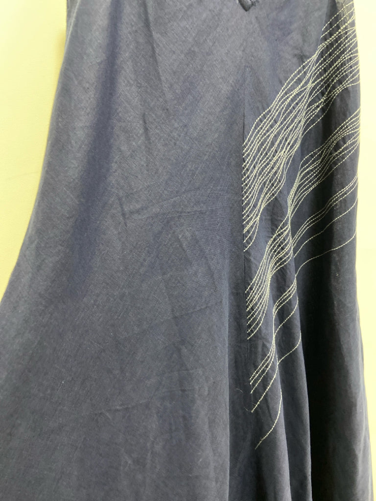 NWT Eileen Fisher Size S Navy Sleeveless Ladies Dress