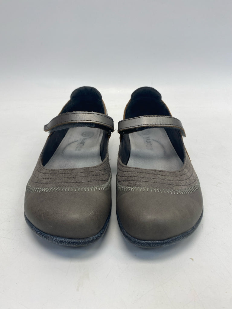 Naot EU Shoe Size 38 US Shoe Size 7 Gray Flats