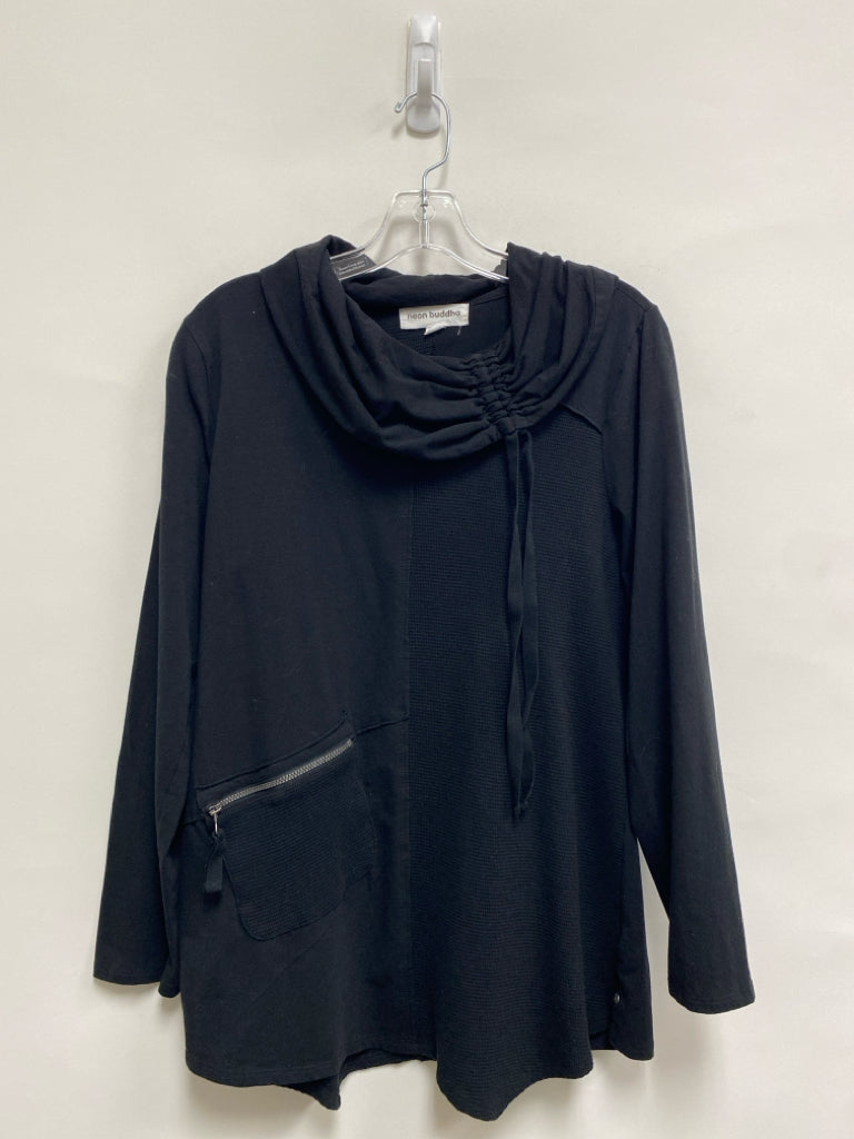 Neon Buddha Size S Black Ladies Top