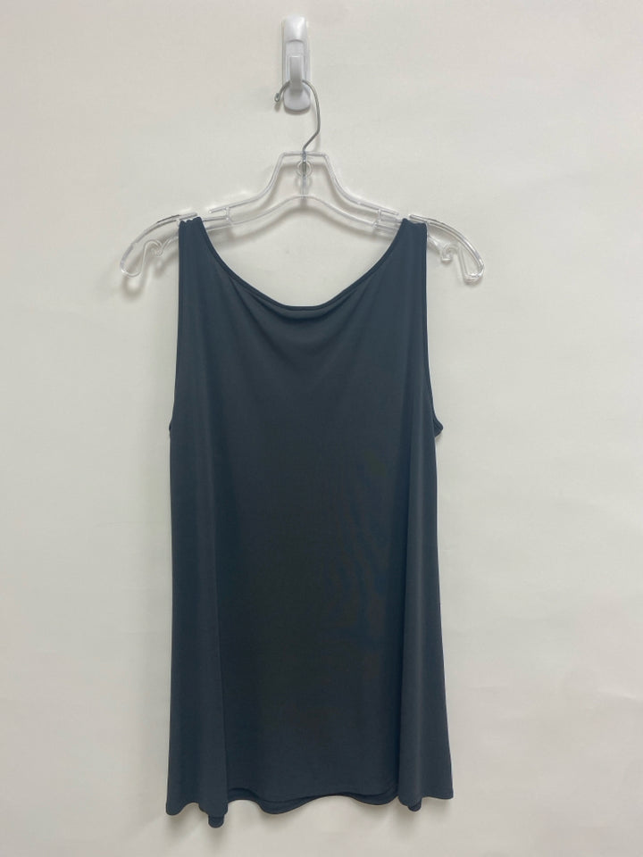Eileen Fisher Size S Gray Tank Silk Ladies Top