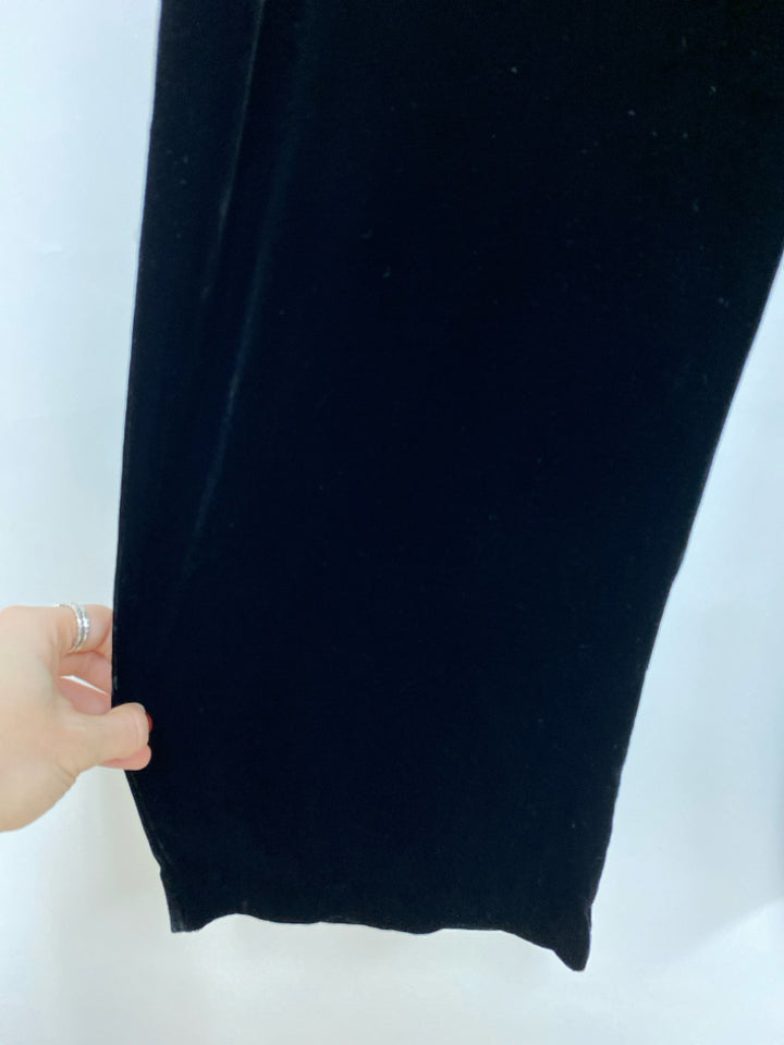 NWT Talbots Size 10P Black Wide Leg Petite Pants
