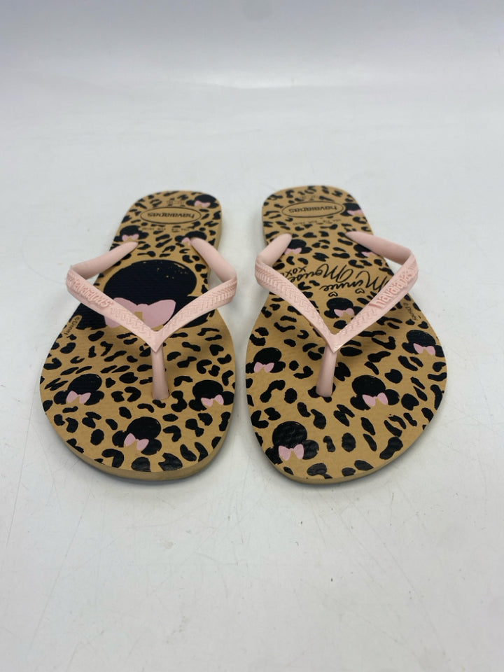 Havaianas Size 7/8 Minnie Flip Flops
