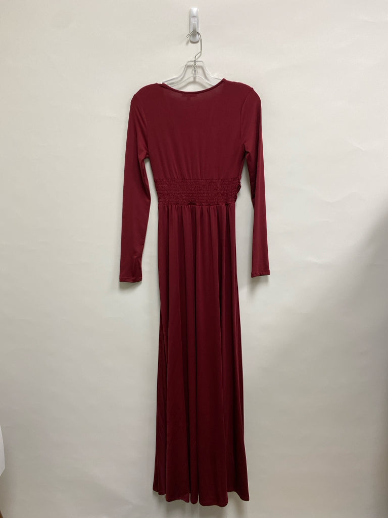 NWT BALTIC BORN Size S Burgundy Maxi Ladies Dress