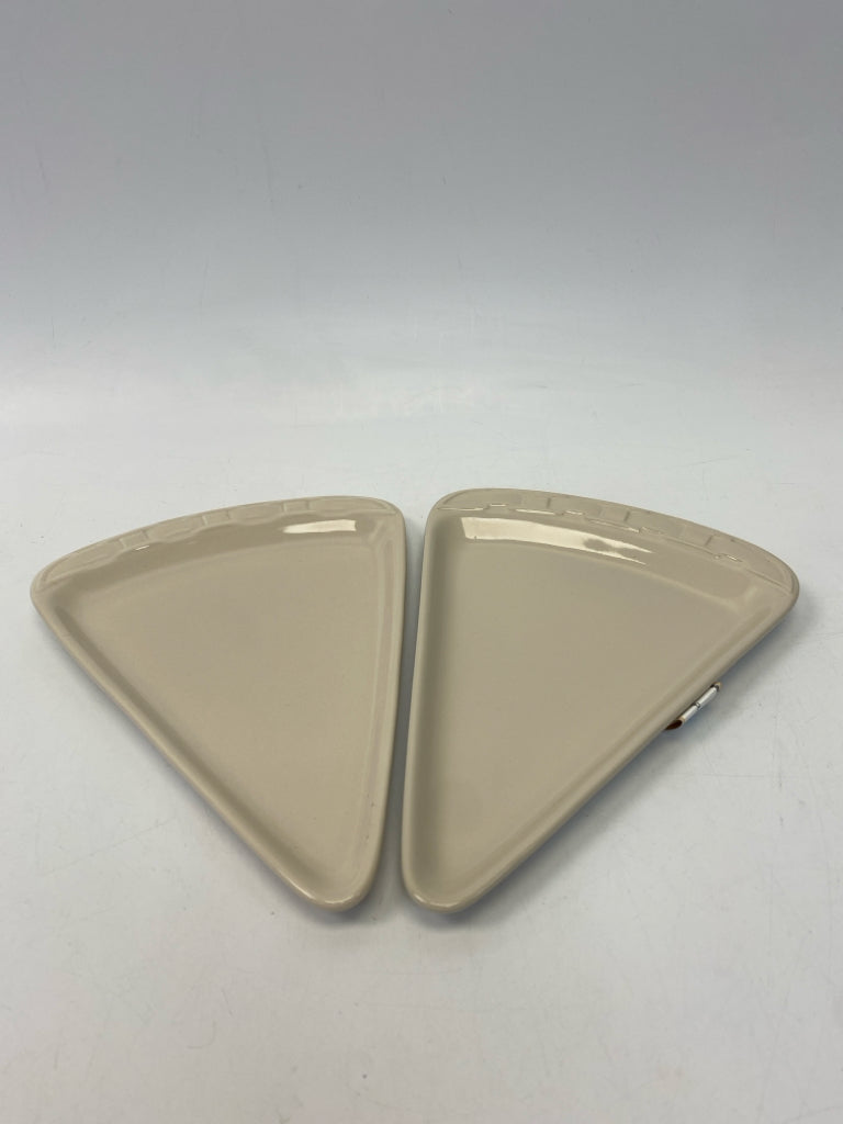 Longaberger Cream Pottery Plate (s)