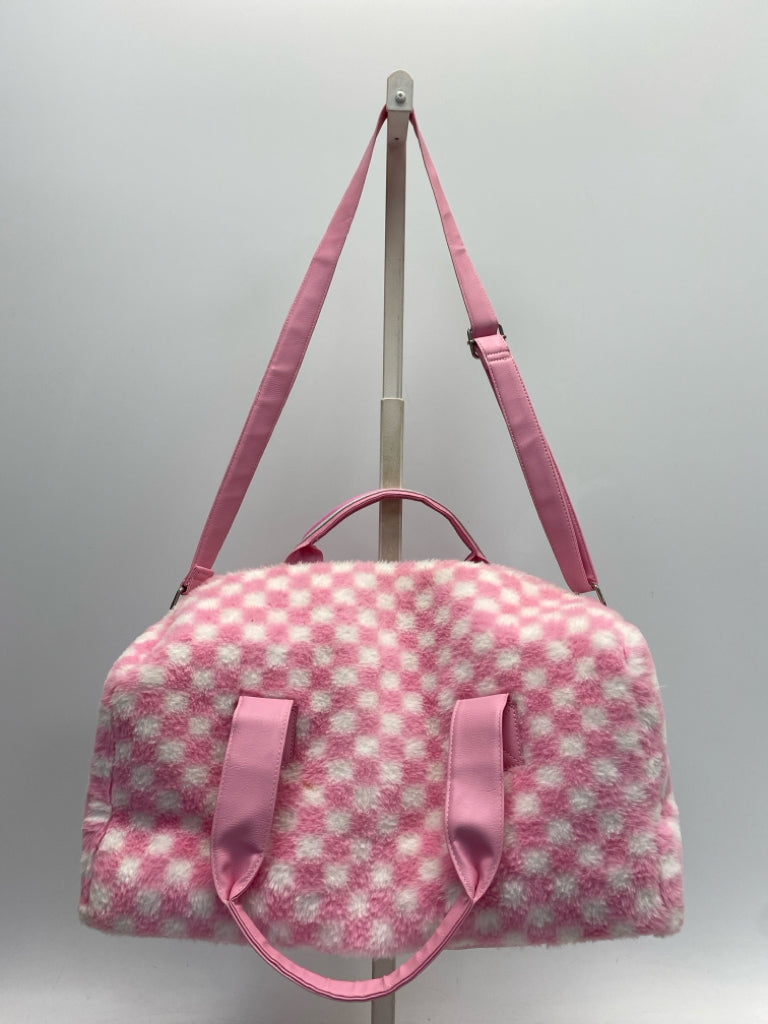 Pink White Checkered Kids Misc