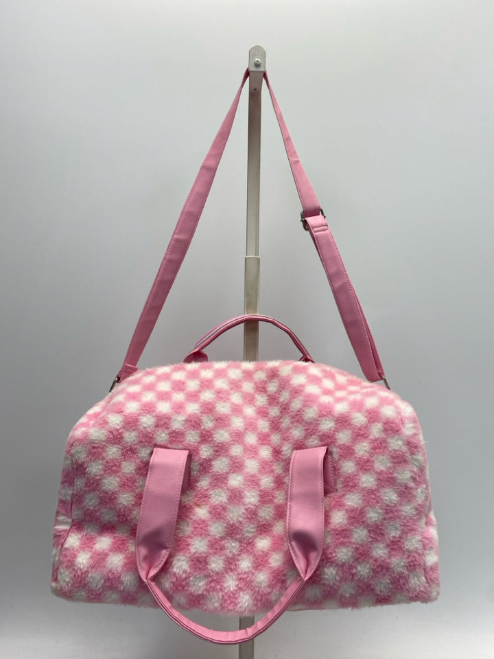 Pink White Checkered Kids Misc