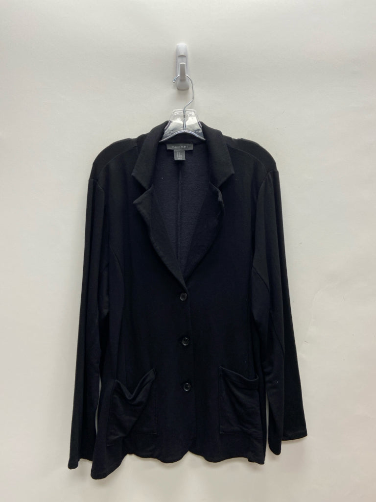 Tahari Size 2X Black Plus Size Jacket