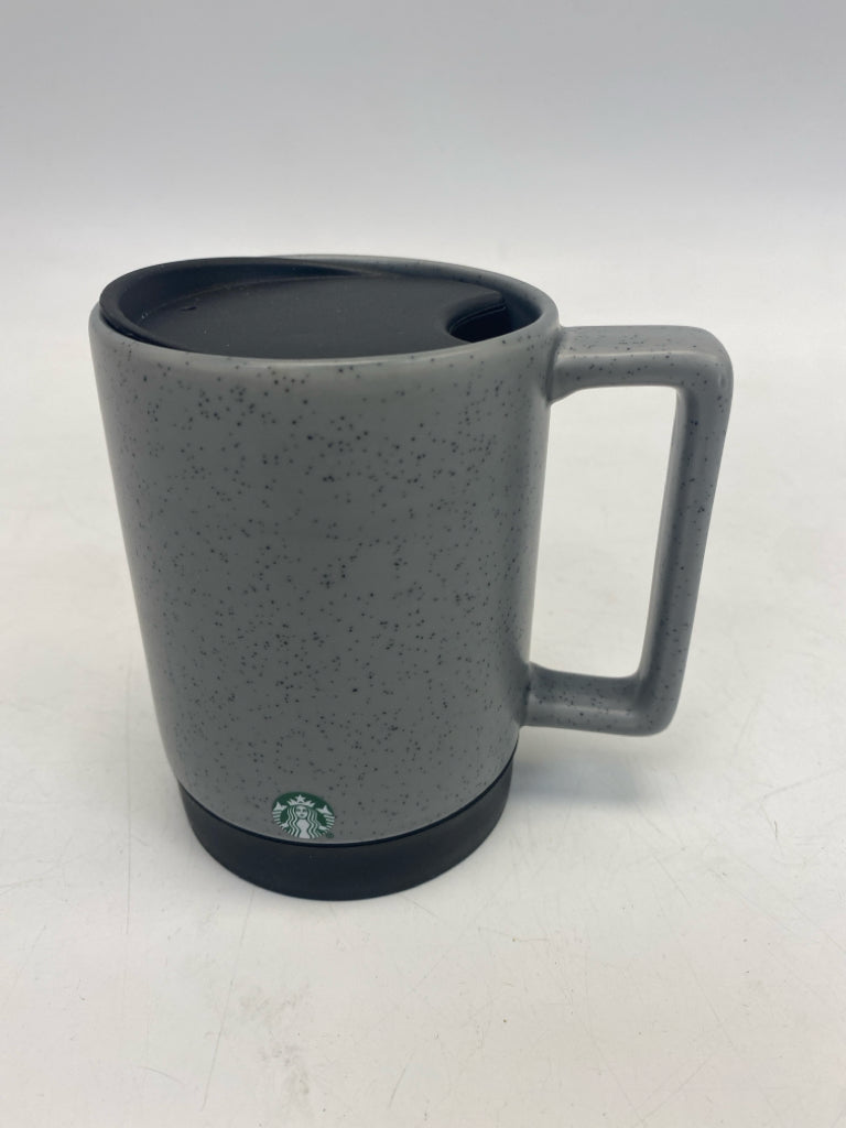 Starbucks Gray Black Coffee Mug