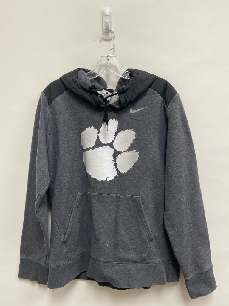 Nike Size L Black Gray Clemson Men&