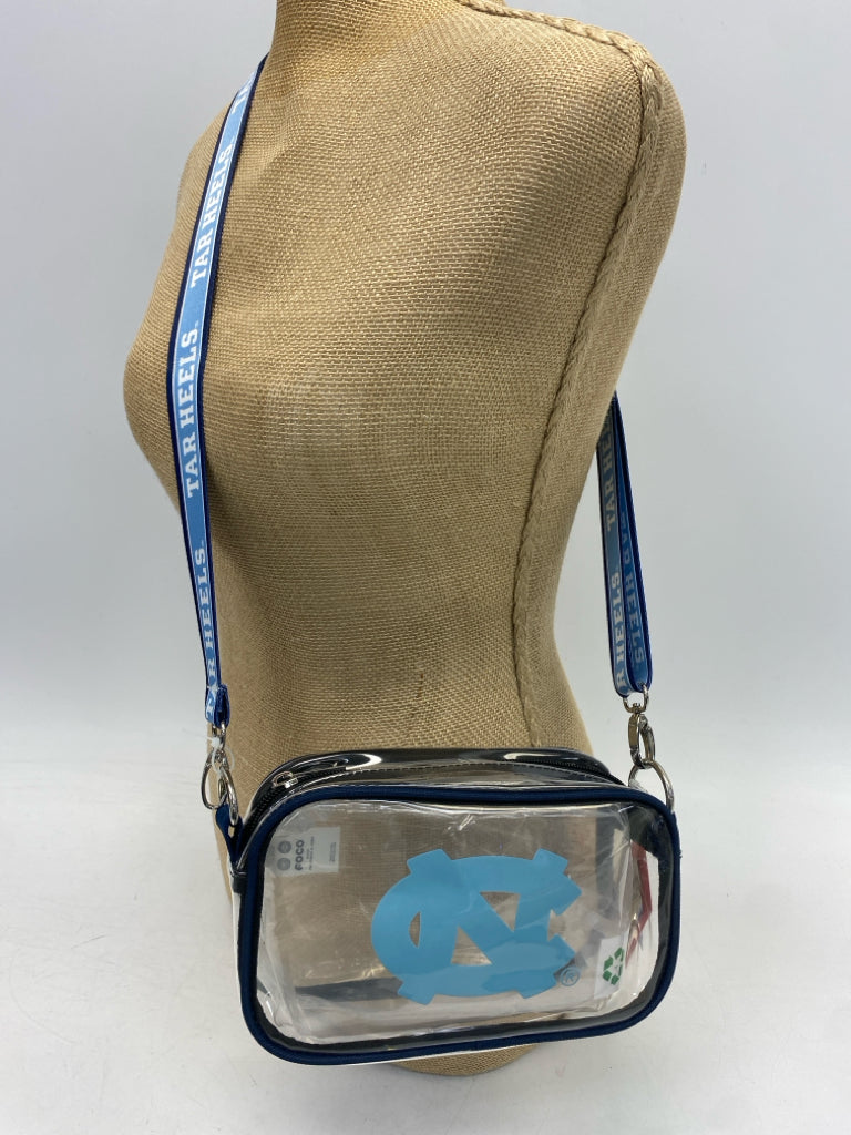 NWT Clear Blue UNC Crossbody