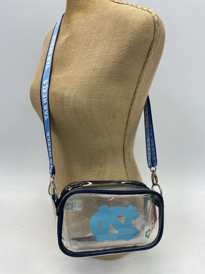 NWT Clear Blue UNC Crossbody