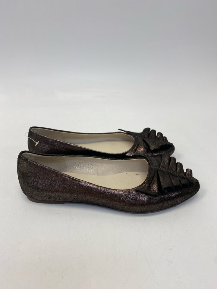 NWOT Chocolat Blu  Size 7 Bronze Shimmery Flats