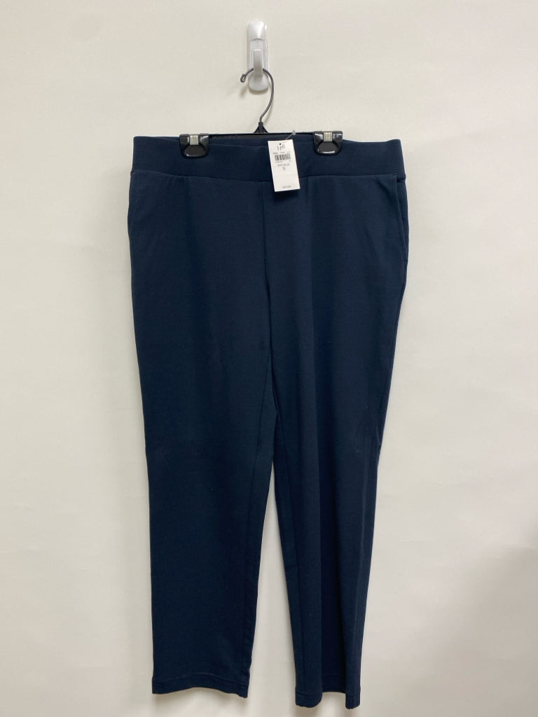 NWT J Jill Size S Navy Cropped Ladies Pants