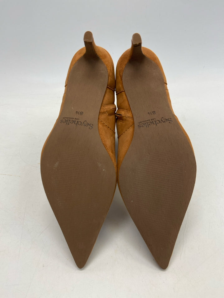 NWOT Seychelles  Size 8.5 Camel Suede Boots