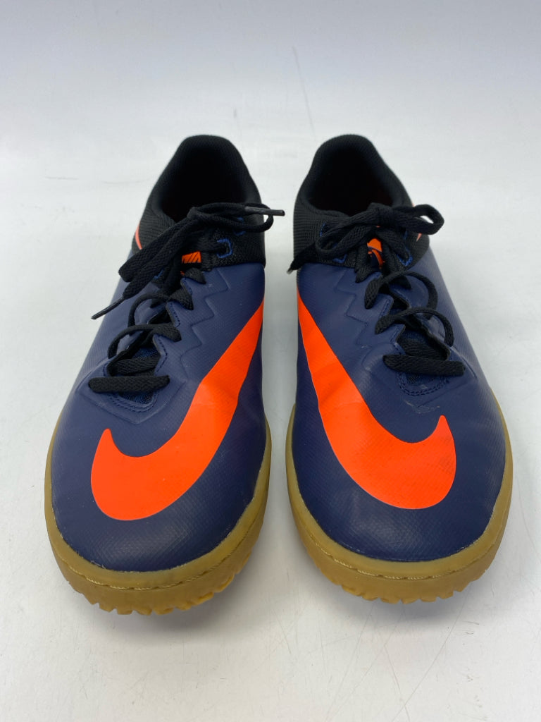 Nike Size 11 Navy Orange/Black Lace-Up Men&