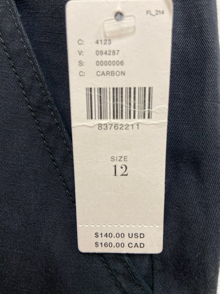 NWT Anthropologie Size 12 Black Cargo Ladies Pants