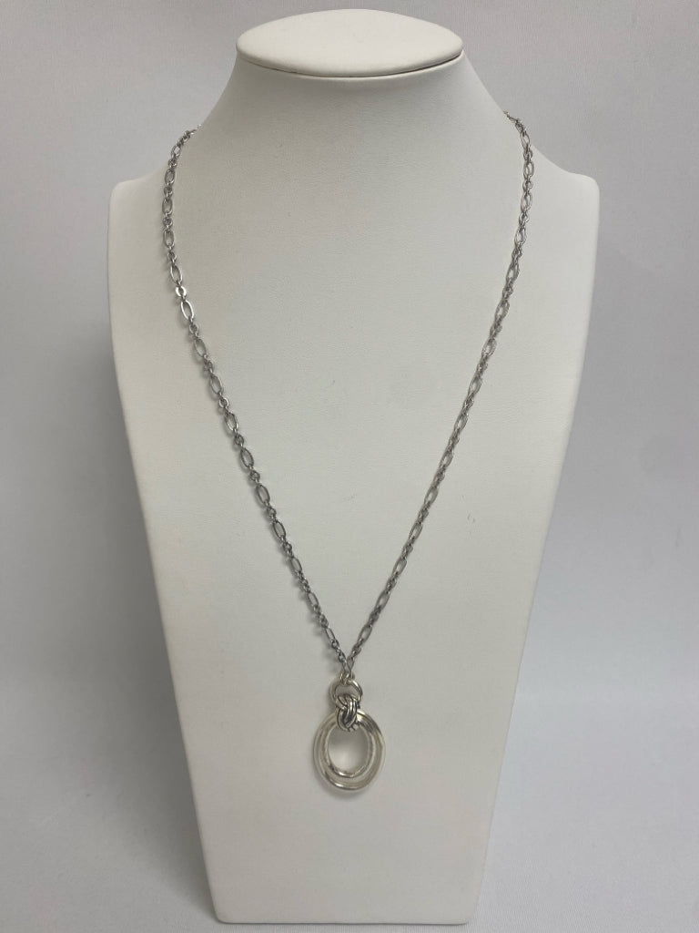 NWT Brighton Silver Color Shapes Necklace