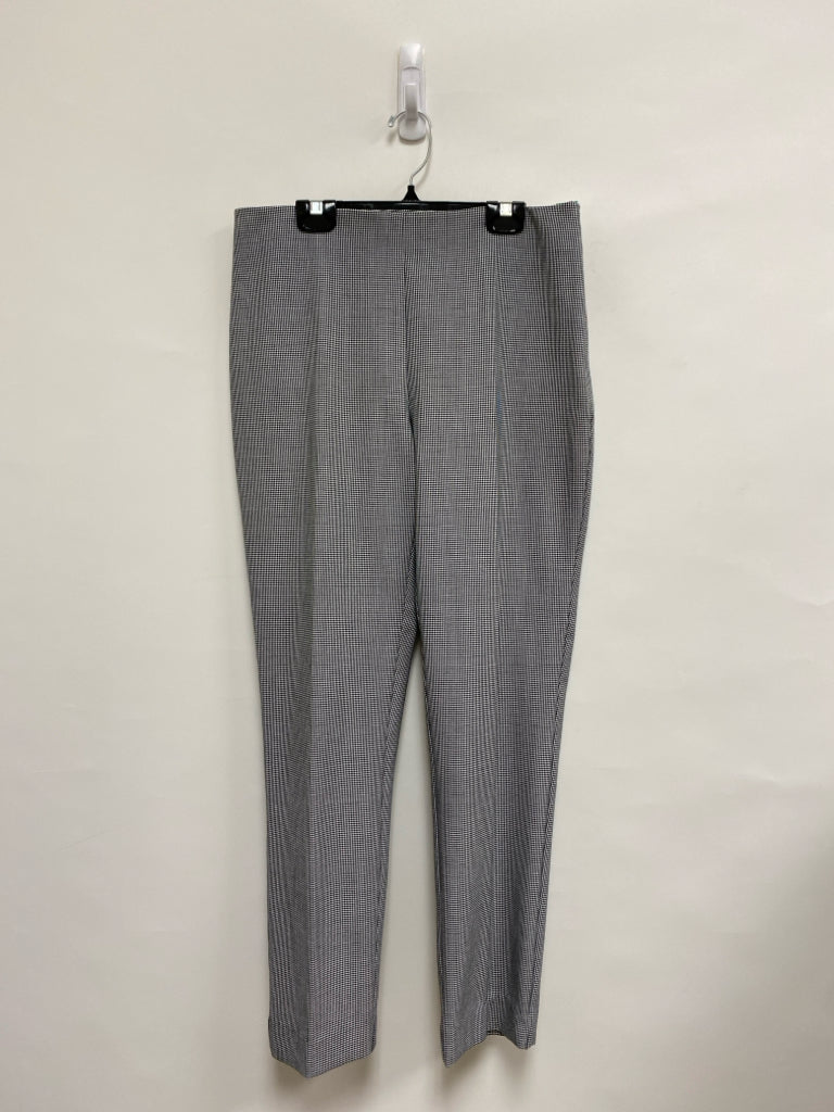 Size 6 White/Black Houndstooth Ladies Pants