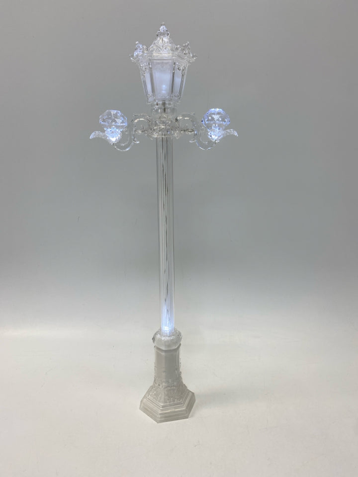Clear Lit Acrylic Christmas