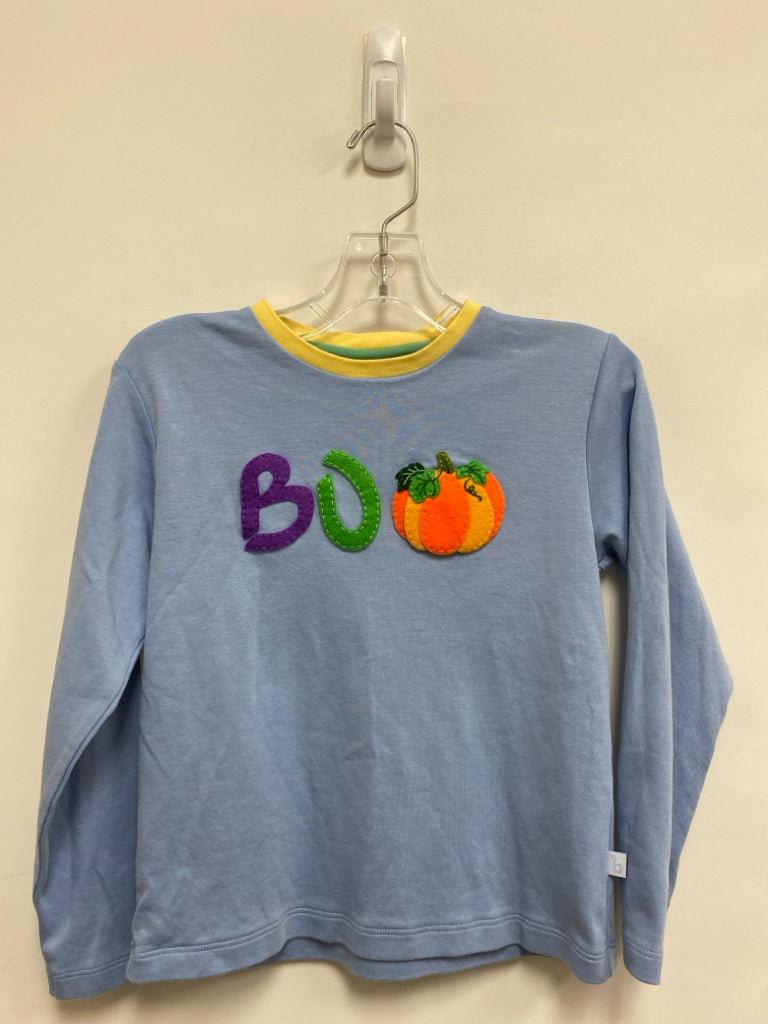 Bella Bliss SIZE 6 Powder Blue Orange/Purple Pumpkin Girl&