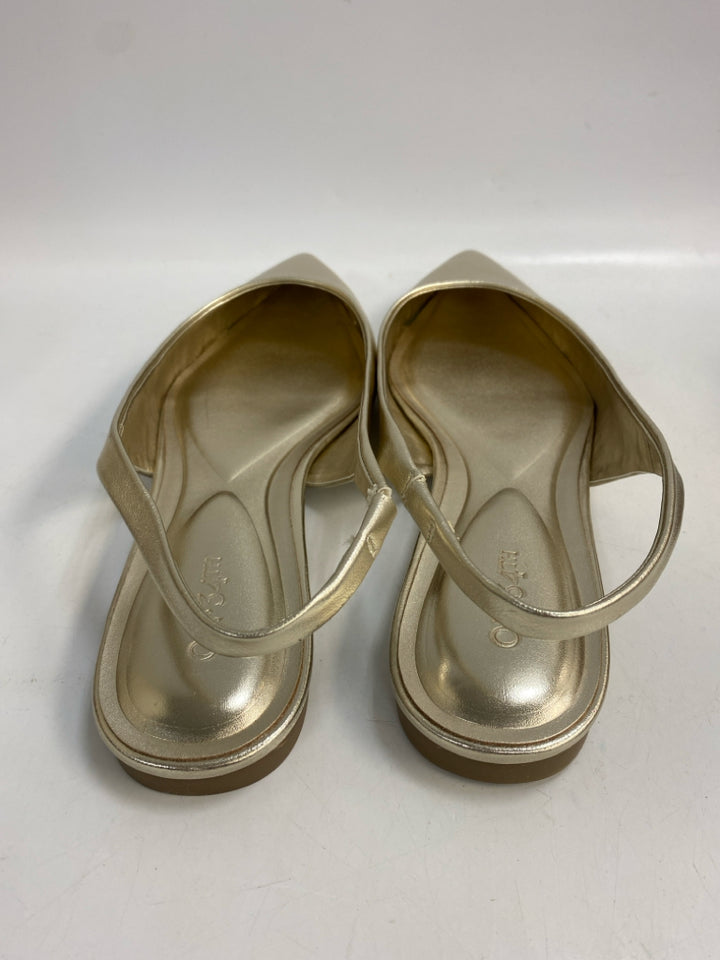 Size 10 Gold Sandals