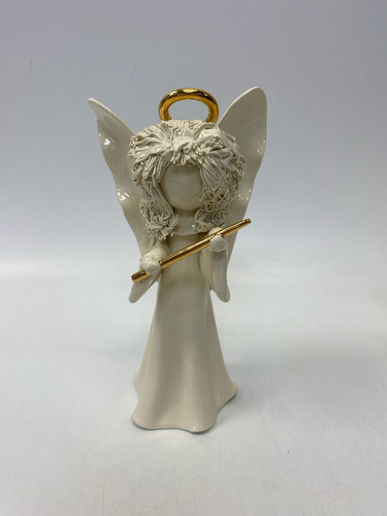 Cream Gold Ceramic Christmas