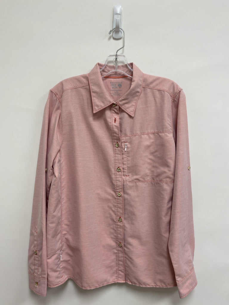 Mountain Hardwear Size L Pink Ladies Top