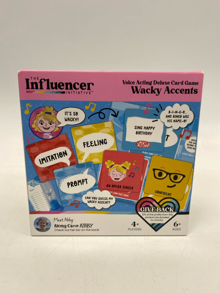 NEW/BOX Kids Card Game