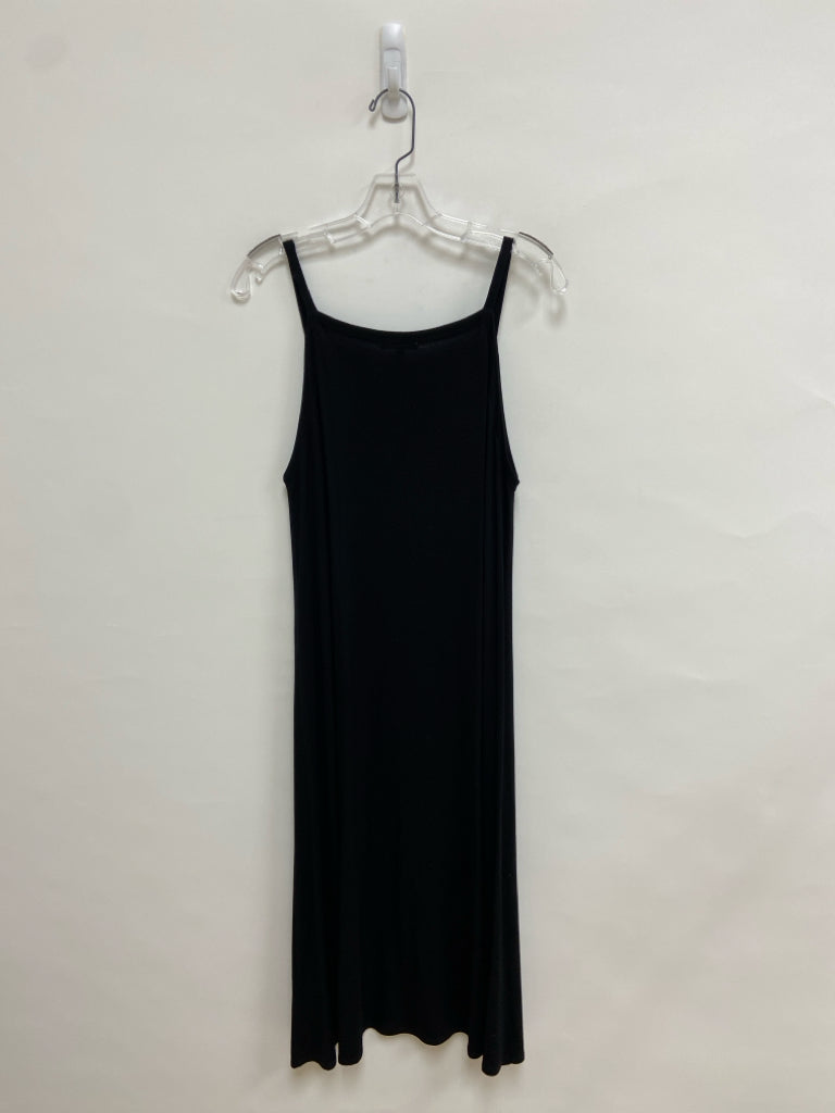 Eileen Fisher Size M Black Sleeveless Ladies Dress