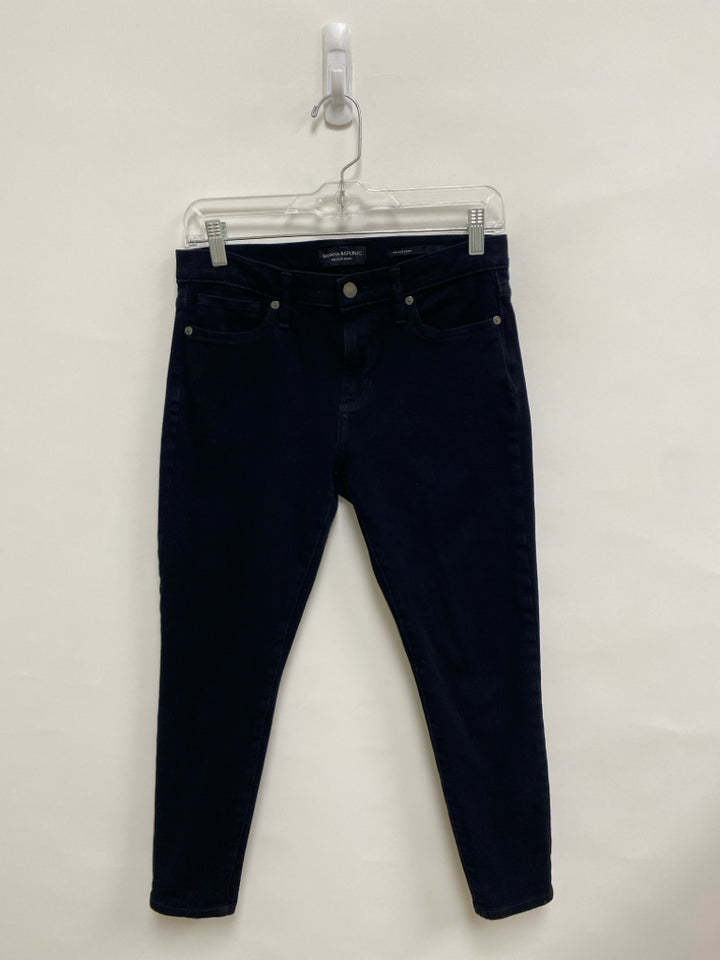 Banana Republic Size 6P Black Petite Jeans