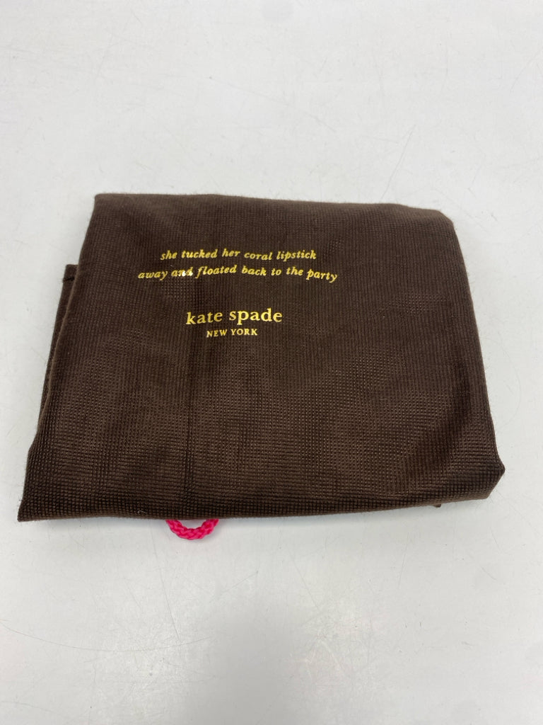 Kate Spade Brown Gold Handbag