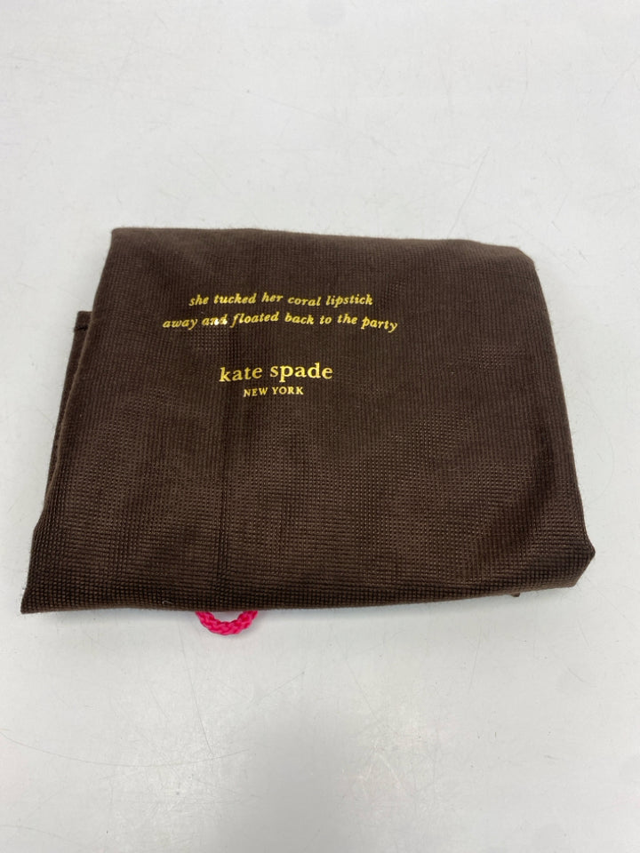Kate Spade Brown Gold Handbag