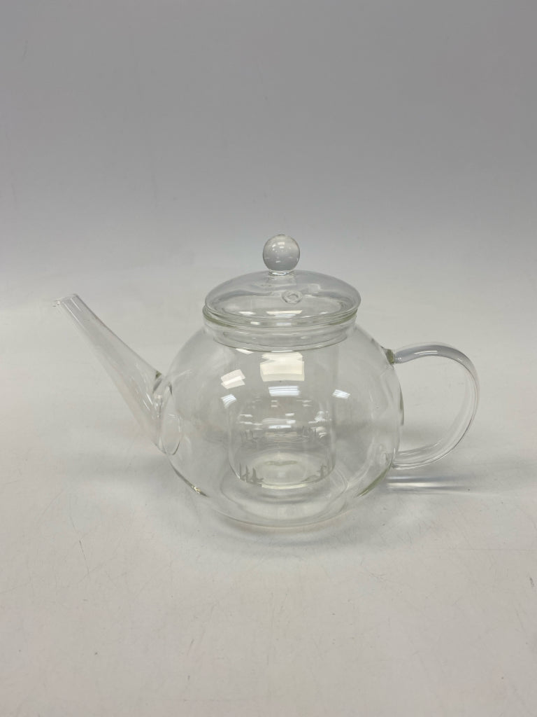Clear Glass Tea Pot