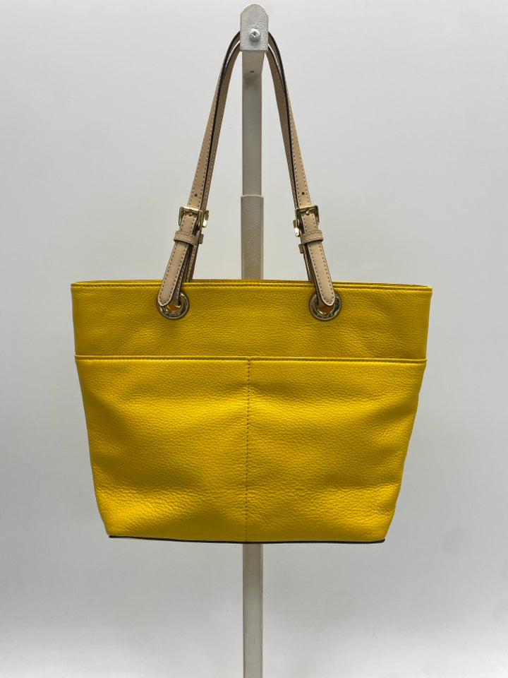 Michael Kors Yellow Tan Handbag