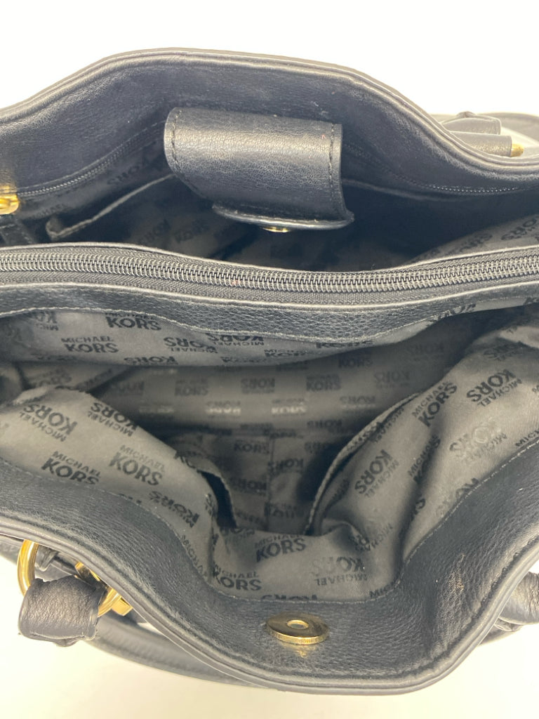 Michael Kors Black Gold Accent(s) Handbag