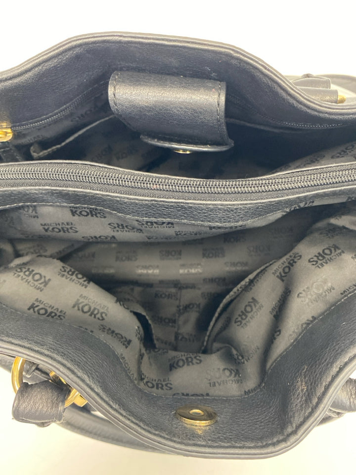 Michael Kors Black Gold Accent(s) Handbag