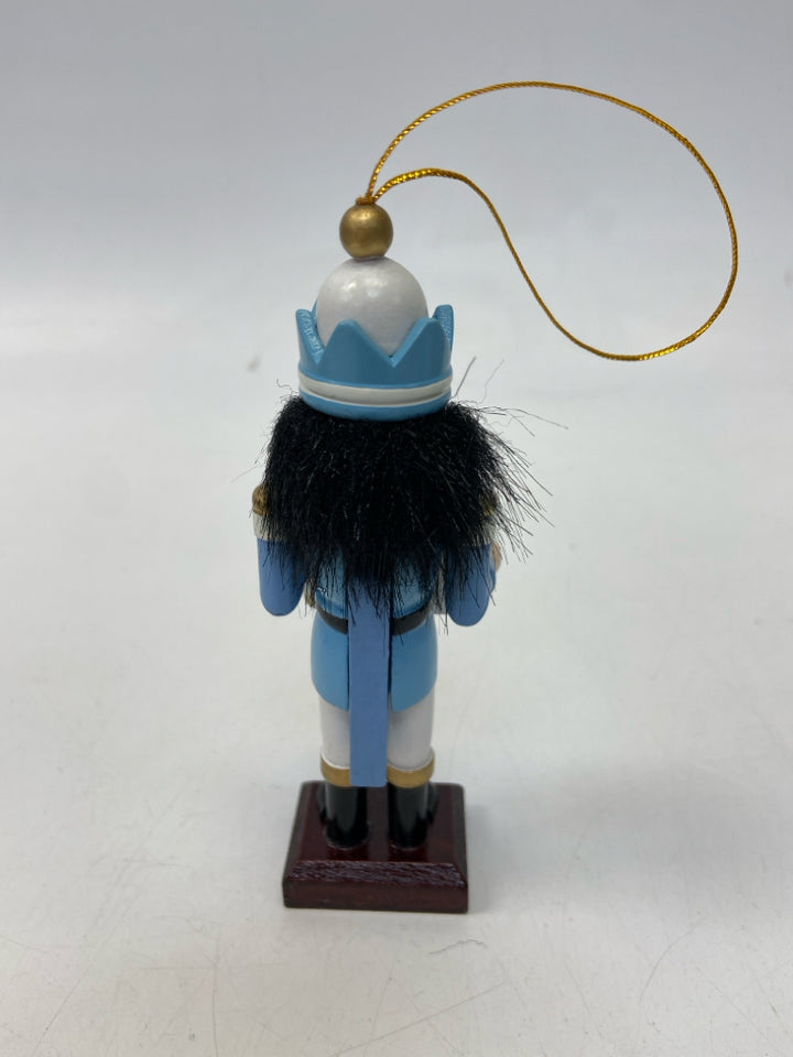 Blue White UNC Ornaments