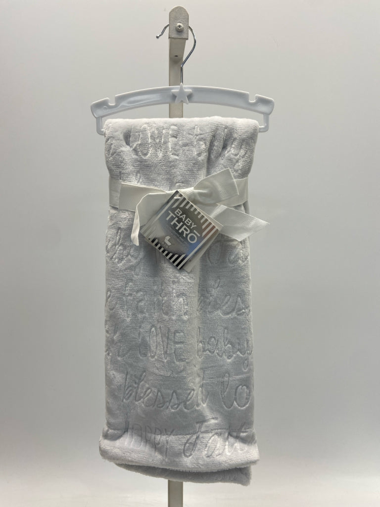 NWT Pale Gray Blanket-Kids