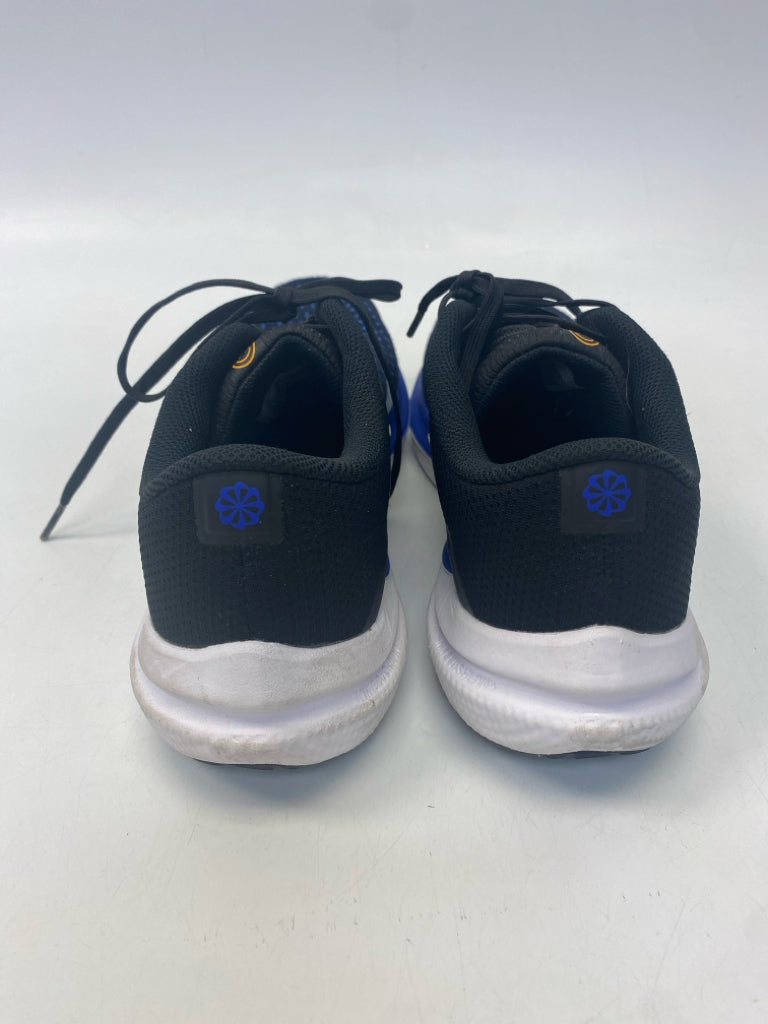 Nike US Shoe Size 10 Blue/Blk Lace-up Sneakers