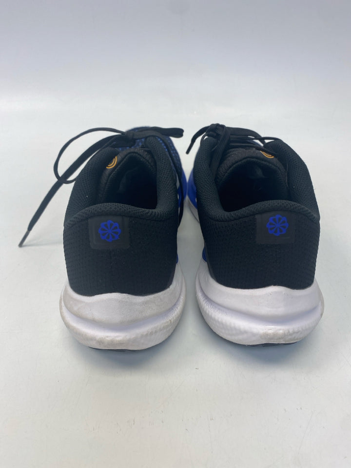 Nike US Shoe Size 10 Blue/Blk Lace-up Sneakers