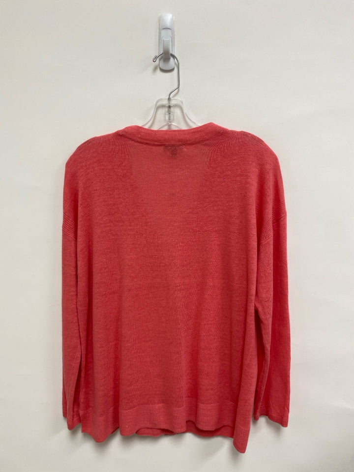 NWT Talbots Size LP Coral Cardigan Petite Sweater