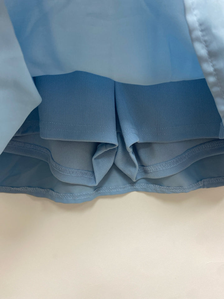 alo Size S Powder Blue Athletic Skort