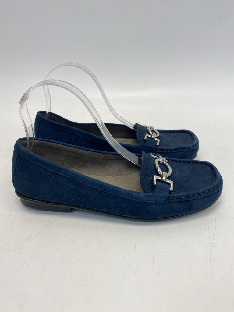 Aerosoles US Shoe Size 8.5 Navy Silver Accent(s) Flats