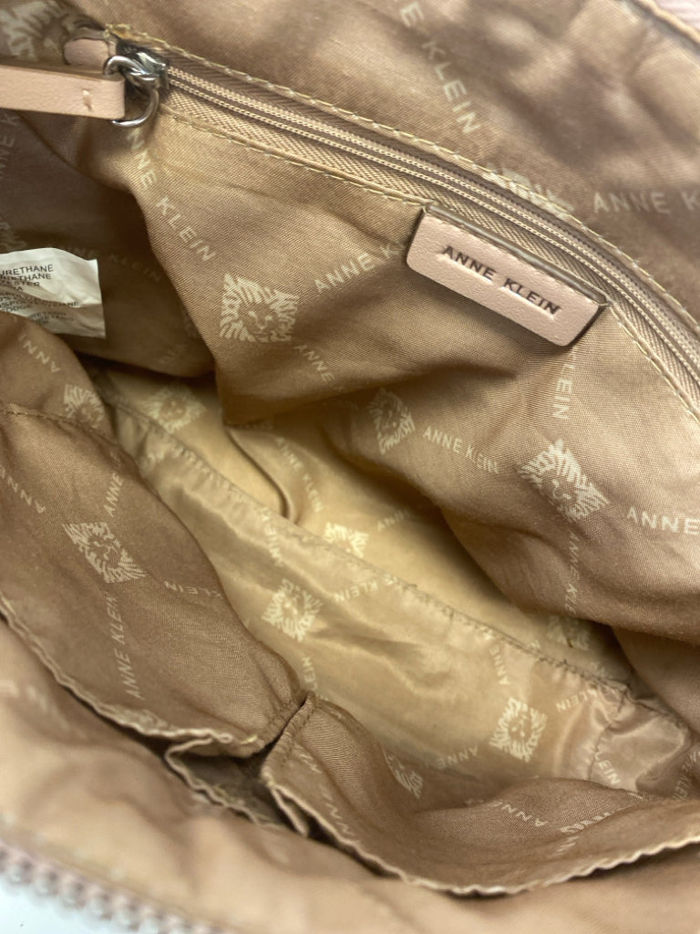 Anne Klein Pink Embossed Handbag