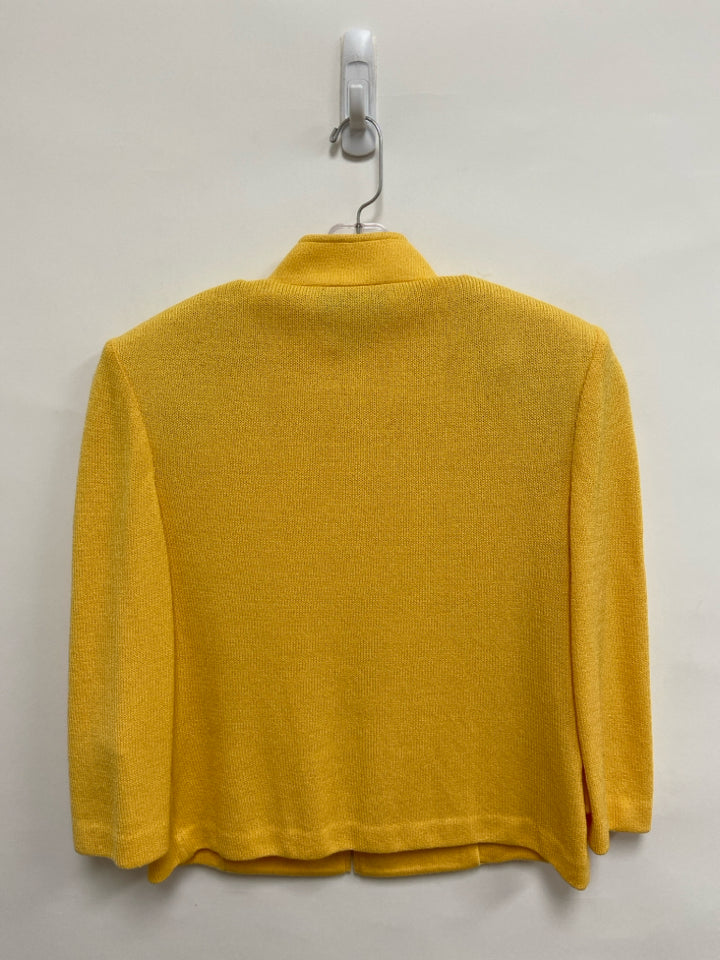 ST. JOHN Size M Yellow Ladies Jacket